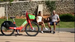 ליים, אופניים חשמליות כתחבורה שיתופית