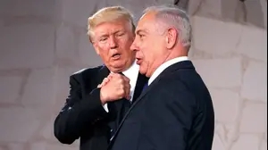 טראמפ, נתניהו