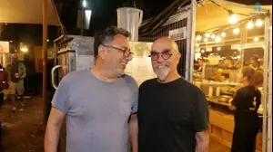 חיים כהן עם ישראל אהרוני, פסטיבל תל אביב EAT 2022