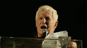עמירם לוין, הפגנה נגד המהפכה המשפטית, קפלן , 12 באוגוסט 2023