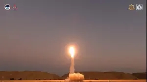 תיעוד של אחד משיגורי מיירט ה'חץ' במהלך המלחמה
13.11.23