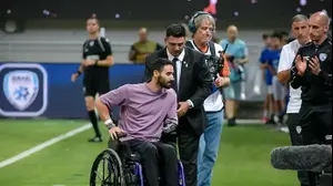 ניב שטייף שופט הכדורגל שנפצע מפגיעת נ"ט בעת שירות מילואים בצפון הארץ