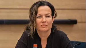 צופית גרנט בישיבת ועדת בריאות בכנסת, הפרלמנט, ירושלים, 13 ביוני 2022