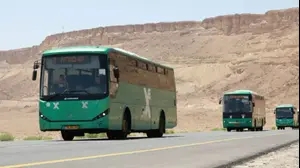 אוטובוס אגד בדרך לאילת