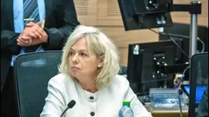 היועמ"שית גלי בהרב מיארה,עמית איסמן פרקליט המדינה, דיון ועדת החוקה על פשיעה מאורגנת, 18 בנובמבר 2024