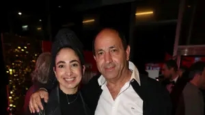 רמי לוי ובתו יפית בחגיגות יום ההולדת של פנינה רוזנבלום