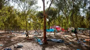 מתחם מסיבת נובה, 12 באוקטובר 2023