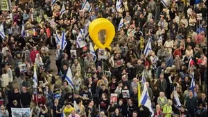 הפגנות לשחרור החטופים, תל אביב, 5 באפריל 2025