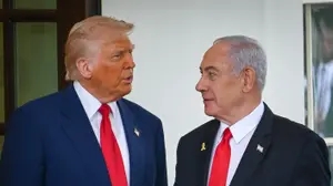 פגישת רה"מ בנימין נתניהו עם נשיא ארה"ב דונלד טראמפ, הבית הלבן, 7 באפריל 2025