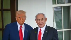 פגישת רה"מ בנימין נתניהו עם נשיא ארה"ב דונלד טראמפ, הבית הלבן, 7 באפריל 2025