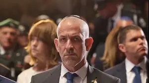 רונן בר ראש השב"כ, טקס הזיכרון לחללי צה"ל, הר הרצל, 30 באפריל 2025