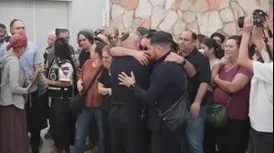 הלוויתה של צאלה הנרצחת מהפיגוע בשומרון. 15 במאי 2025