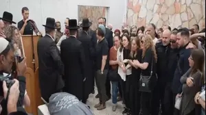 הלוויתה של צאלה שנרצחה בפיגוע בשומרון