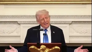 נשיא ארה"ב דונלד טראמפ