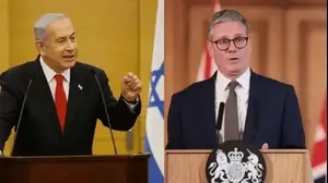 ראש ממשלת בריטניה קיר סטארמר וראש הממשלה בנימין נתניהו