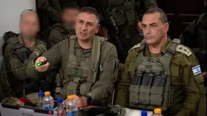 הרמטכ״ל, אייל זמיר בהערכת מצב וסיור שטח ברצועת עזה, 20 במאי 2025