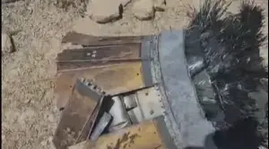 נפילת שברי יירוט בישוב טנא עומדים במועצה האזורית הר חברון.