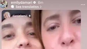 אמילי דמארי עם דניאל עמית