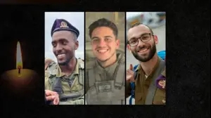 סמ"ר עומר ואן גלדר, סמ"ר ליאור שטיינברג וסמ"ר אופק ברהנה - לוחמי גבעתי שנפלו בקרב ברצועת עזה במלחמת חרבות ברזל

3 ביוני 2025