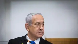ראש הממשלה בנימין נתניהו באולם בית המשפט בחקירה הנגדית בתיקי האלפים

3 ביוני 2025