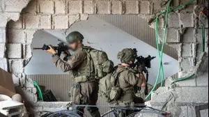 פעילות צוות הקרב של חטיבת הנח״ל בצפון רצועת עזה