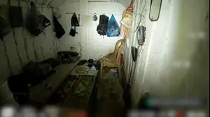 תיעוד ממנהרה בחאן יונס מתחת לבית החולים האירופאי