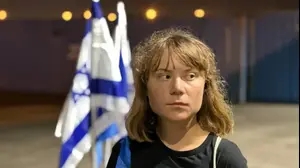 גרטה טונברג בנמל אשדוד. 09.06.2025