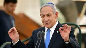 רה"מ בנימין נתניהו בטקס זיכרון לחללי אלטלנה, נחלת יצחק, 9 ביוני 2025