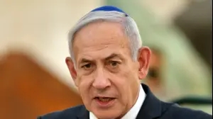 רה"מ בנימין נתניהו בטקס זיכרון לחללי אלטלנה, נחלת יצחק, 9 ביוני 2025