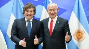 ראש הממשלה בנימין נתניהו נפגש עם נשיא ארגנטינה חאבייר מיליי, 10 ביוני 2025