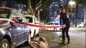 זירת נפילה טילים ששוגרו מאיראן, 13 ביוני 2025