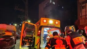 זירת נפילה טילים ששוגרו מאיראן, 13 ביוני 2025