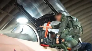 המראות מטוסי קרב של חיל האוויר לקראת התקיפות בטהראן. 15 ביוני 2025
