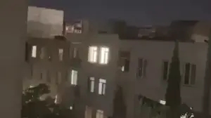 קריאות נגד המשטר שהשמיעו אזרחים בבירה טהראן, איראן, 15 ביוני 2025