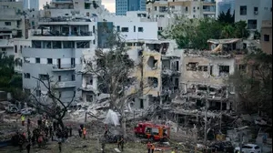 זירת נפילה טילים ששוגרו מאיראן, 16 ביוני 2025