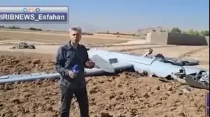 כטב"ם ישראלי שהופל באיראן