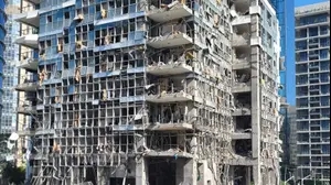 זירת נפילה טילים ששוגרו מאיראן,19 ביוני 2025