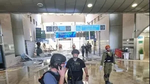 זירת הרס בסורוקה. 19 ביוני 2025