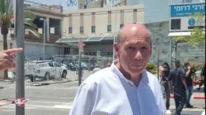מבקר המדינה מתניהו אנגלמן בזירה בסורוקה. 19 ביוני 2025