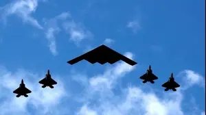 מפציץ אסטרטגי B-2, חיל האוויר ארה"ב. 21 ביוני 2025