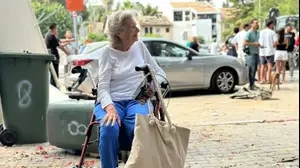 רבקה מזור, זירת נפילה טיל ששוגר מאיראן, 22 ביוני 2025