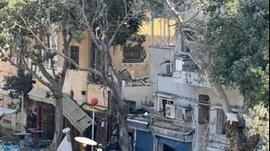 זירות נפילה בעיר חיפה