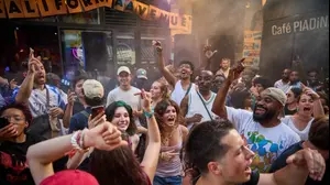 מסיבת רחוב לרגל "חג המוזיקה", פריז, צרפת, 21 ביוני 2025