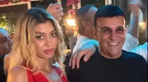 רוני מאנה ובת הזוג החדשה, קטיה