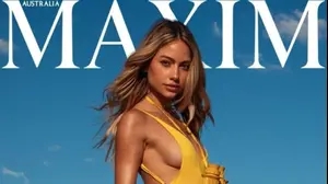 אלה איילון על השער של מגזין MAXIM