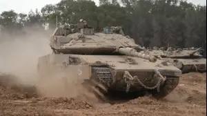 היערכות כוחות חטיבה 7 לקראת הכניסה לרצועת עזה, יולי 2025