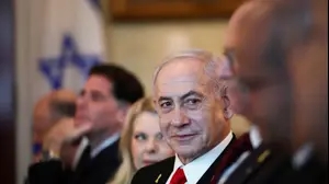 ראש הממשלה בנימין נתניהו בפגישה עם נשיא ארה״ב דונלד טראמפ בבית הלבן, 8 ביולי 2024
