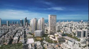 תכנית העיצוב האדריכלי למתחם השני בפרויקט התחנה המרכזית הישנה, תל אביב