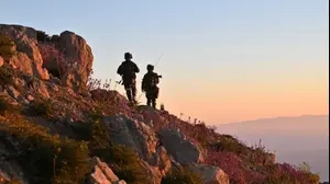 כוחות צה"ל במרחב מורדות כתר החרמון, גבול סוריה-לבנון