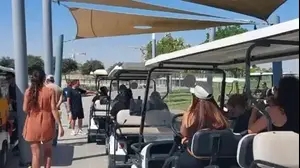 קלנועיות בפארק נחל באר שבע